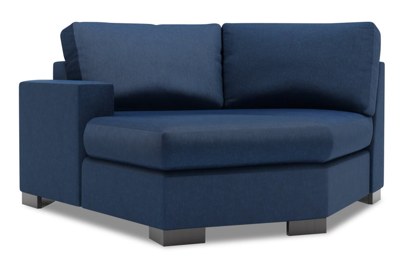 Fauteuil Cuddler de gauche Track de la collection Sofa Lab - Pax Navy