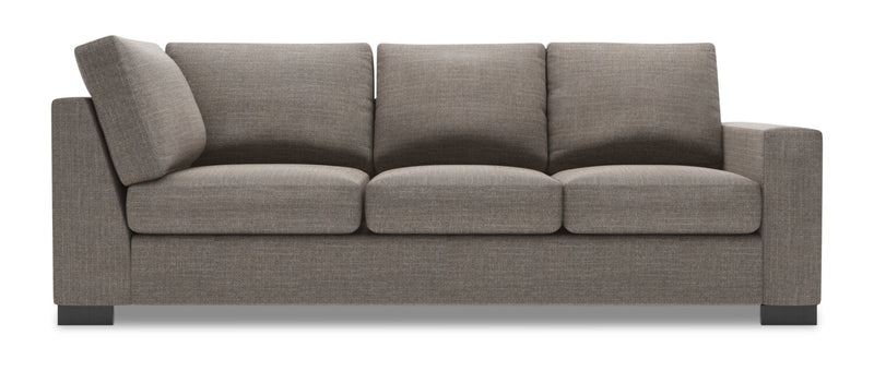 Sofa de droite pour rallonge Track de la collection Sofa Lab - Luna Smoke