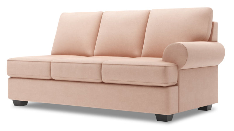 Sofa-lit de droite Roll de la collection Sofa Lab - Pax Rose
