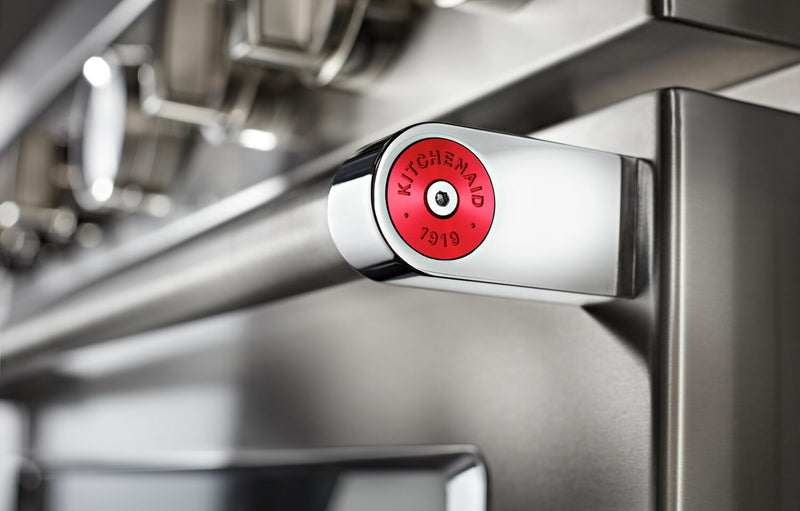 Trousse de médaillon KitchenAid pour poignée de cuisinière de style commercial - W11368841RE