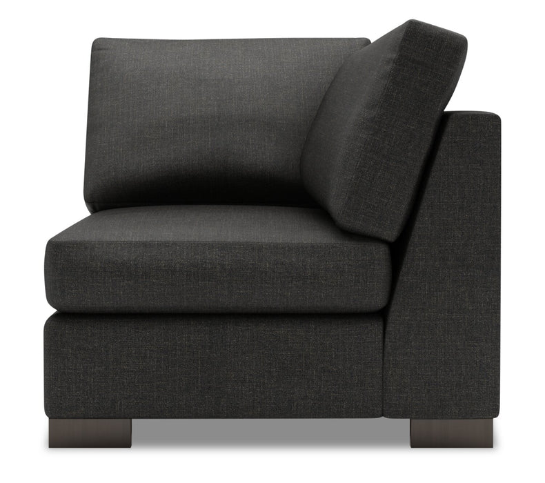 Fauteuil carré en coin Track de la collection Sofa Lab - Luna Kohl