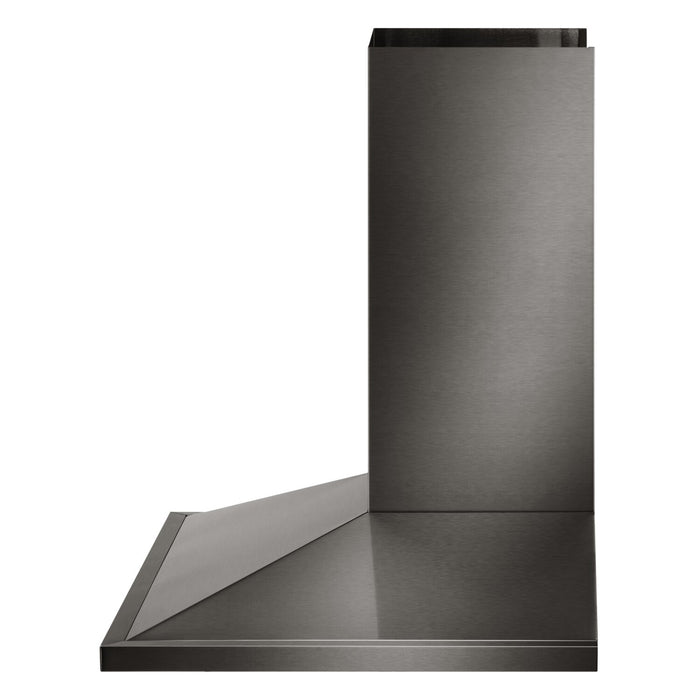 Hotte cheminée intelligente de cuisinière LG Studio de 30 po et de 600 pi3/min - acier inoxydable noir - LSHD3089BD