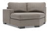 Fauteuil Cuddler de gauche Track de la collection Sofa Lab - Luna Smoke