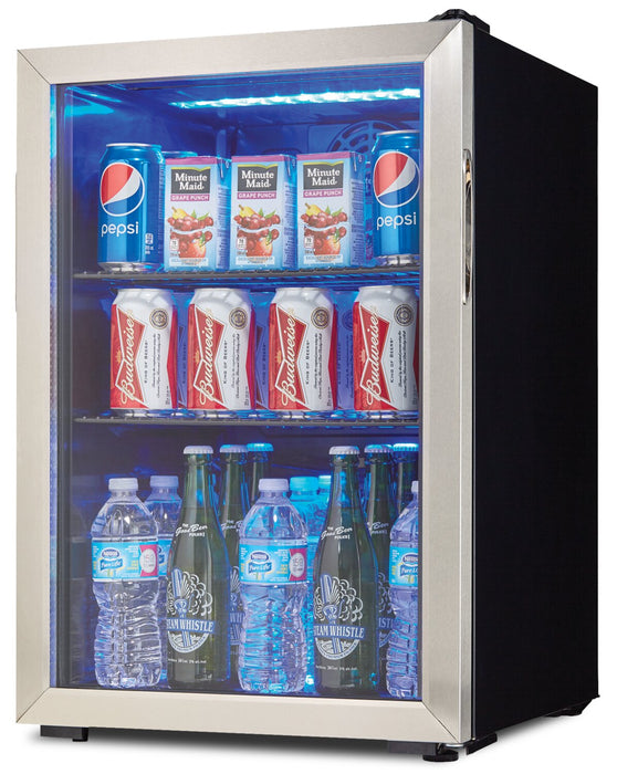 Refroidisseur à boissons Danby de 2,6 pi³ et de 17,5 po à 1 porte - acier inoxydable - DBC026A1BSSDB