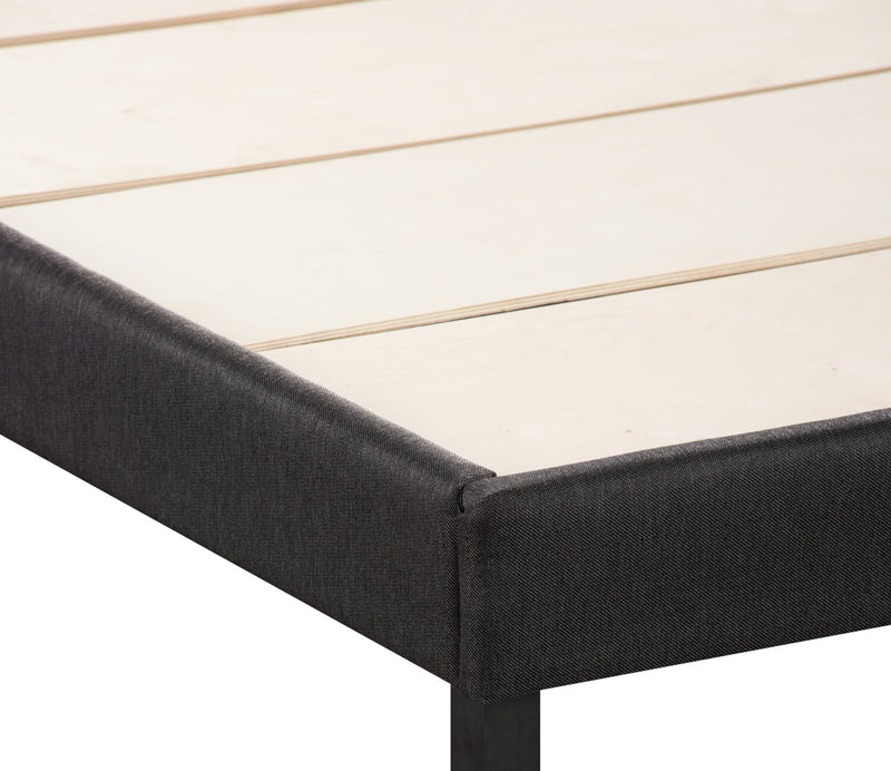 Base plateforme Breeze pour lit simple - gris foncé