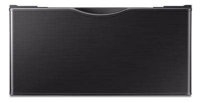 Samsung 27" Laundry Pedestal - WE402NV/A3 - Laundry Pedestal in Black Stainless Steel