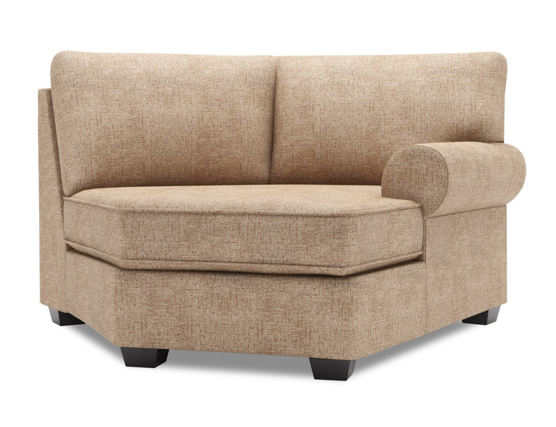 Fauteuil Cuddler de droite Roll de la collection Sofa Lab - Luxury Taupe