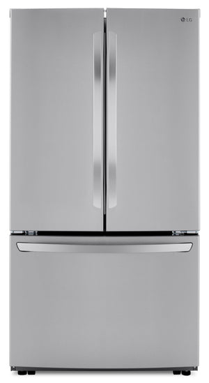 Réfrigérateur LG de 23 pi³ à portes françaises de profondeur comptoir - LRFCC23D6S