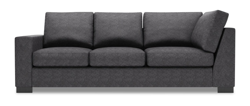 Sofa de gauche pour rallonge Track de la collection Sofa Lab - Luxury Charcoal