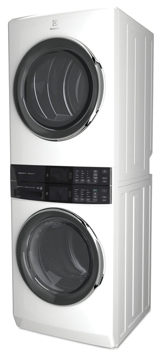 Tour de buanderie Laundry TowerMC à la vapeur Electrolux à chargement frontal de 5,2/8,0 pi³ - blanche - ELTE760CAW