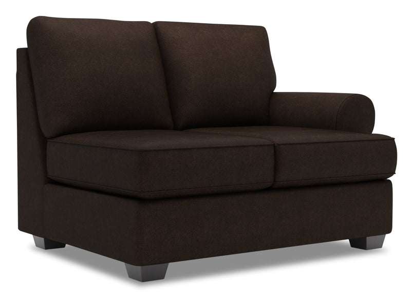 Causeuse de droite Roll de la collection Sofa Lab - Luxury Chocolate