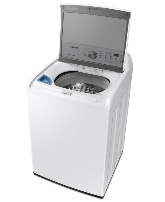 Laveuse haute efficacité Samsung à chargement par le haut de 5,2 pi³ - blanche - WA45T3200AW/A4