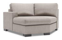  Fauteuil Cuddler de gauche Track de la collection Sofa Lab - Pax Slate 