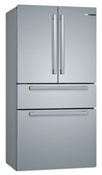 Réfrigérateur Bosch de série 800 de 21 pi3 à portes françaises - B36CL80SNS