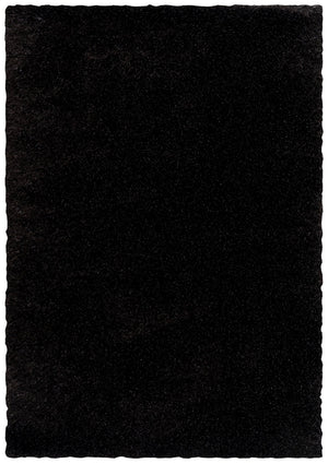 Carpette Glam noire - 7 pi 9 po x 9 pi 5 po