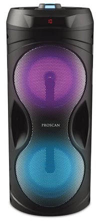  Haut-parleur illuminé Proscan à DEL avec Bluetooth