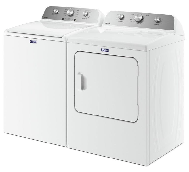 Laveuse à chargement par le haut de 5,2 pi³ et sécheuse à gaz de 7 pi³ de Maytag