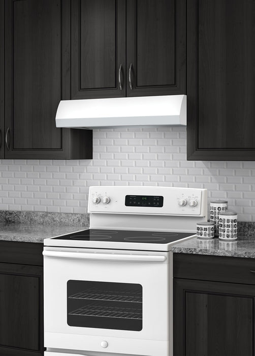 Hotte de cuisinière sous l'armoire Broan de 30 po convertible de 4 façons - BXT130WWC