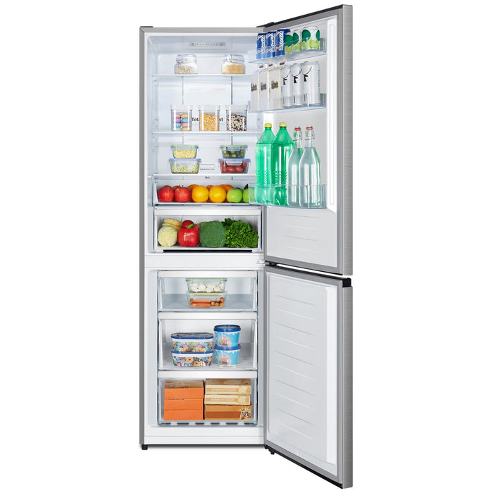 Réfrigérateur Hisense de 10,7 pi³ et de 23,4 po à congélateur inférieur - titane - RB12A2CSE