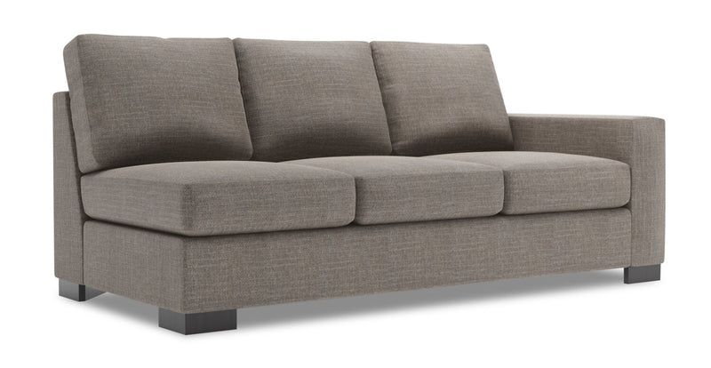 Sofa-lit de droite Track de la collection Sofa Lab - Luna Smoke