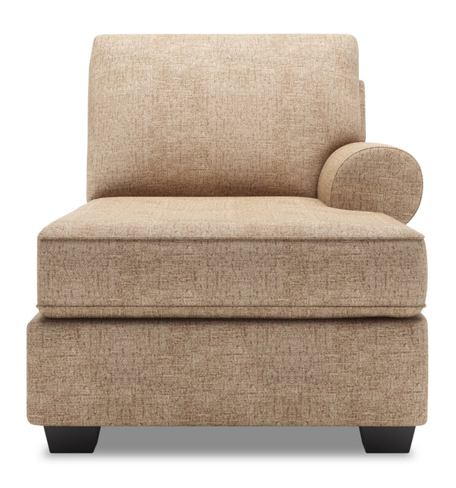Fauteuil long de gauche Roll de la collection Sofa Lab - Luxury Taupe