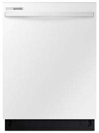  Lave-vaisselle Samsung de 24 po avec commandes sur le dessus et panier réglable - DW80CG4021WQAA 