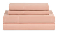 Ensemble de draps Dri-TecMD BEDGEARMD 4 pièces pour grand lit - rose cendré