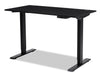 Bureau relevable Carson de 47,2 po à deux moteurs - noir mat