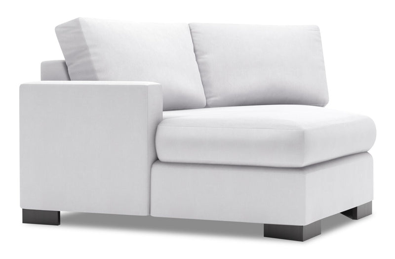 Fauteuil Cuddler de gauche Track de la collection Sofa Lab - Pax Ice