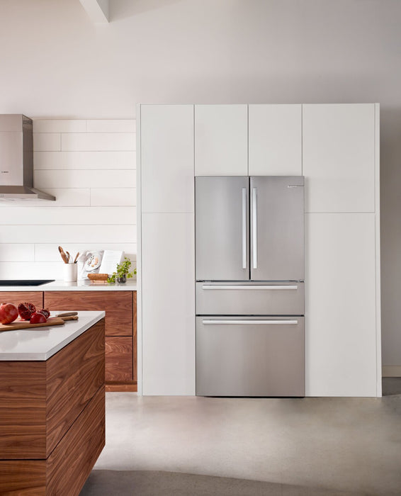 Réfrigérateur Bosch de série 800 de 21 pi3 à portes françaises - B36CL80SNS