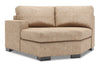 Fauteuil Cuddler de gauche Track de la collection Sofa Lab - Luxury Taupe