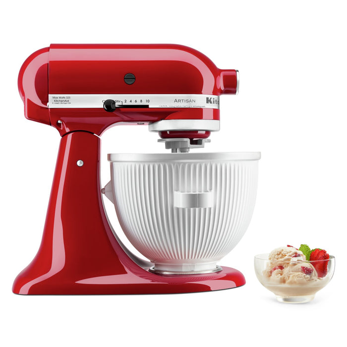 Accessoire sorbetière KitchenAid pour batteur sur socle - KSMICM
