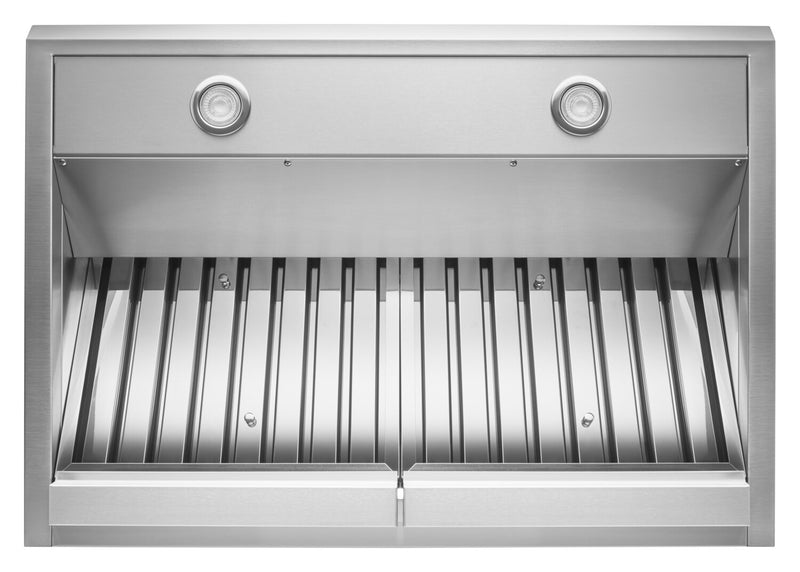 Hotte de cuisinière murale à pavillon KitchenAid de 36 po de style commercial - KVWC906KSS