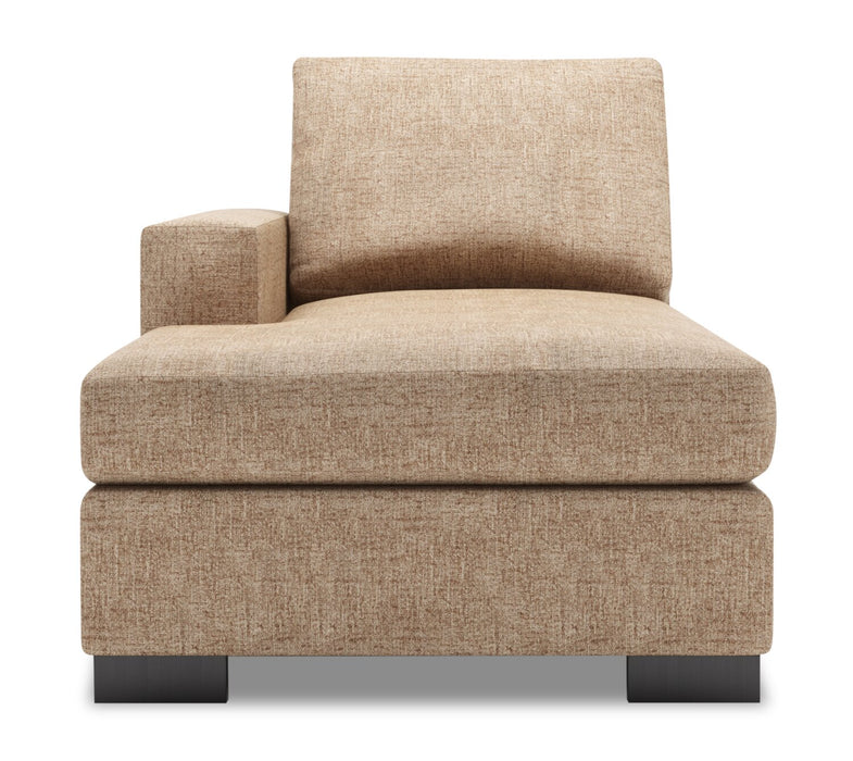 Fauteuil long de droite Track de la collection Sofa Lab - Luxury Taupe