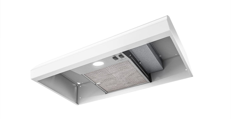 Hotte de cuisinière sous l'armoire Broan de 30 po convertible de 4 façons - BXT130WWC