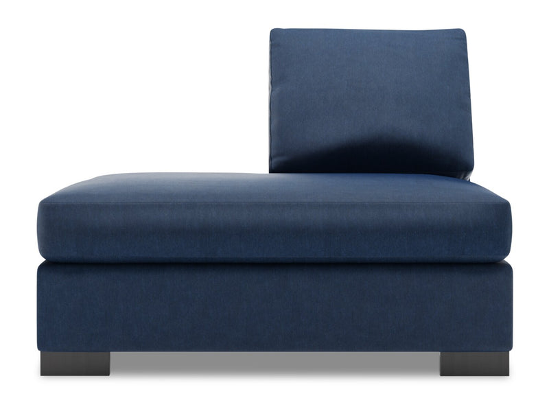 Rallonge pour fauteuil long de gauche Track de la collection Sofa Lab - Pax Navy