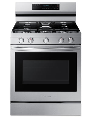 Cuisinière à gaz amovible Samsung de 6 pi3 avec friture à air - NX60A6711SS/AA