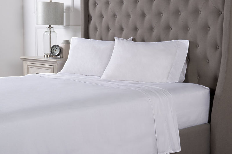 Ensemble de draps Ultra Advanced MasterguardMD 4 pièces pour grand lit - blanc