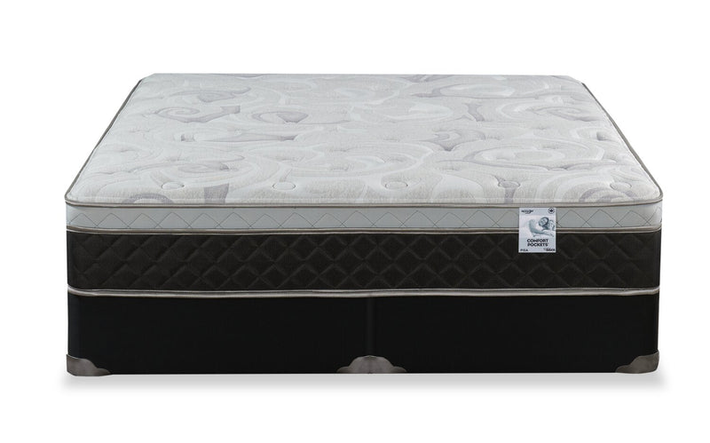 Ensemble matelas ferme à Euro-plateau Pisa II de Springwall pour très grand lit