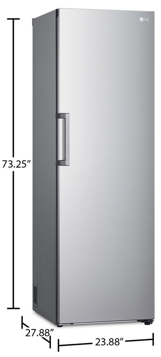 Réfrigérateur colonne LG de 14 pi³ et de 24 po de profondeur comptoir - argenté platine - LRONC1404V