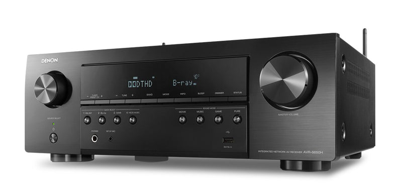 Récepteur AV Denon à 5.2 canaux avec commande vocale 