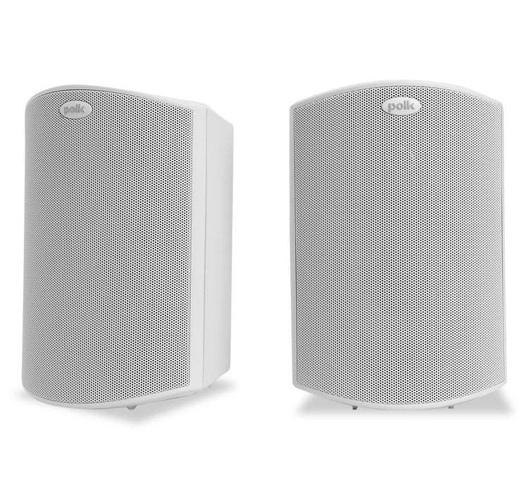 Haut-parleurs pour l’extérieur Atrium 5 de Polk Audio avec haut-parleurs individuels de 5 po blancs - AM5088