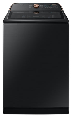 Laveuse intelligente Samsung chargement par le haut 6,2 pi³ avec système de distribution automatique - WA54CG7550AVA4 