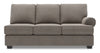 Sofa-lit de droite Roll de la collection Sofa Lab - Luna Smoke