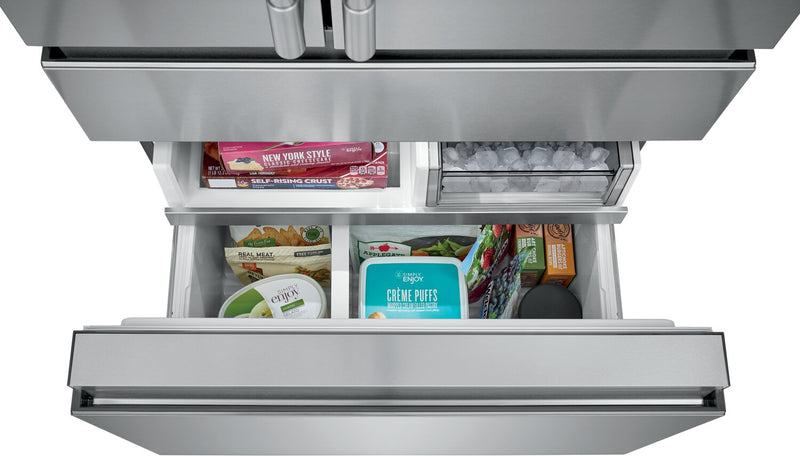 Réfrigérateur Frigidaire Professional de 21,4 pi³ et de 36 po de profondeur comptoir à 4 portes françaises - acier inoxydable Smudge-ProofMD - PRMC2285AF