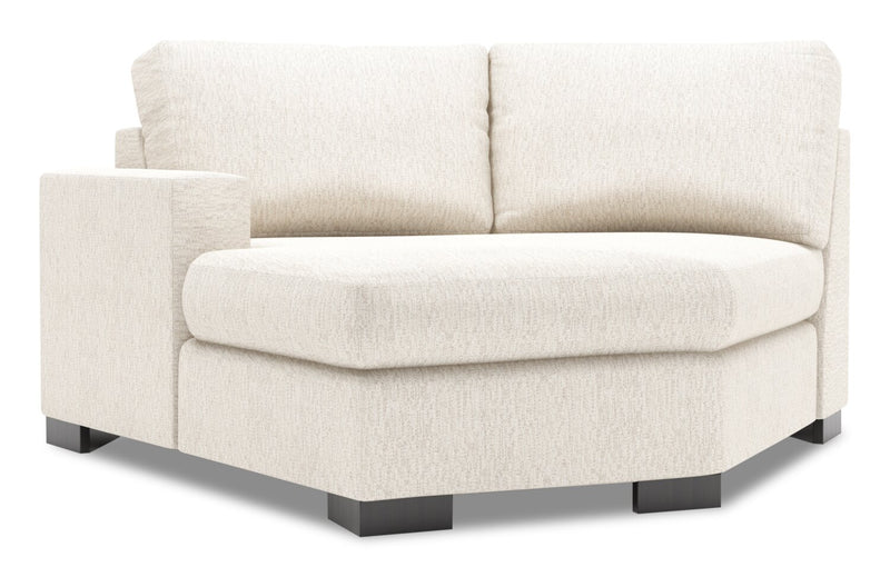 Fauteuil Cuddler de gauche Track de la collection Sofa Lab - Luxury Sand