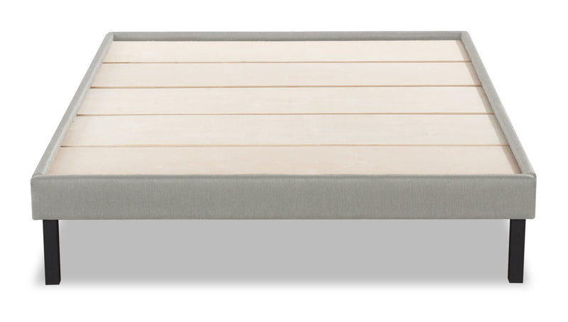 Base plateforme Breeze pour lit simple - gris clair