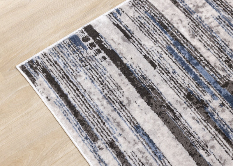 Carpette Darwin à rayures - 5 pi x 8 pi