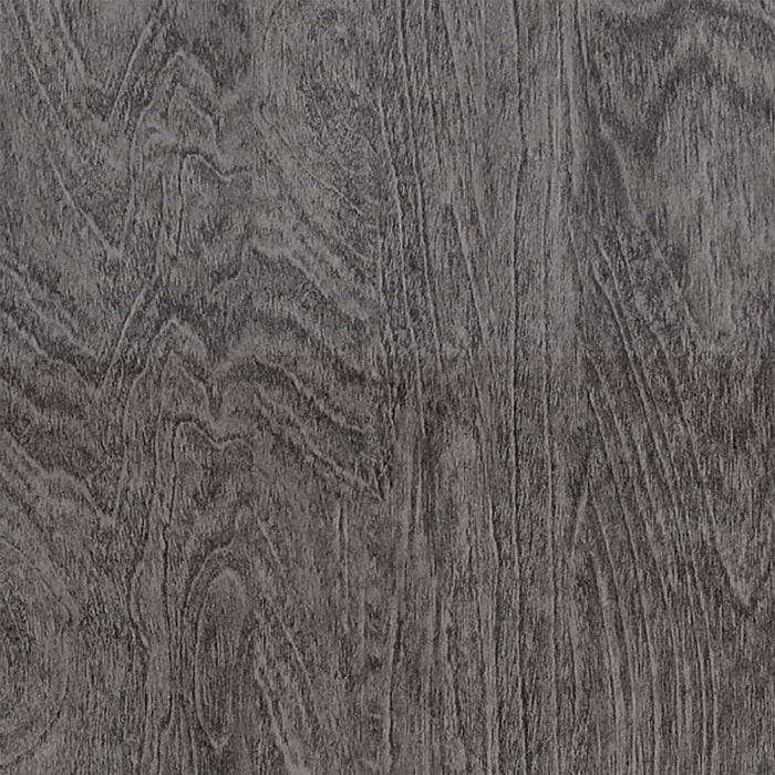 Table à café moderne Mara de 51,1 po - bois gris foncé avec fini laqué
