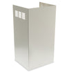 Trousse de couvre-conduit GE acier inoxydable pour plafond de 10 pi - UX10DC8SLSS